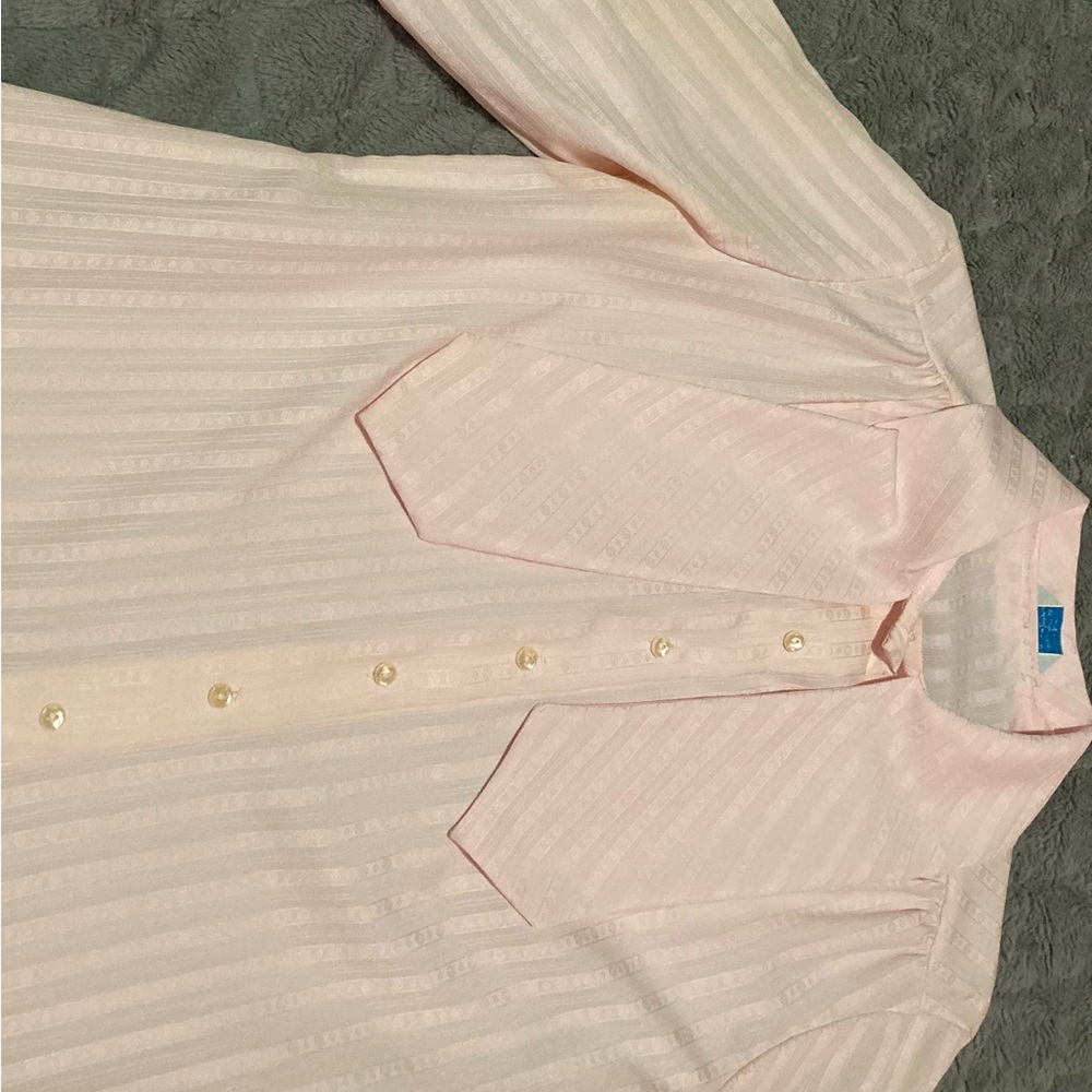 Beautiful vintage Judy Bond Provincetown neck tie blouse size 16